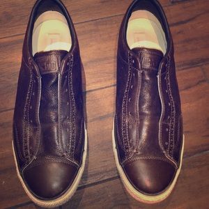 John Varvatos Leather low top Converse All Stars